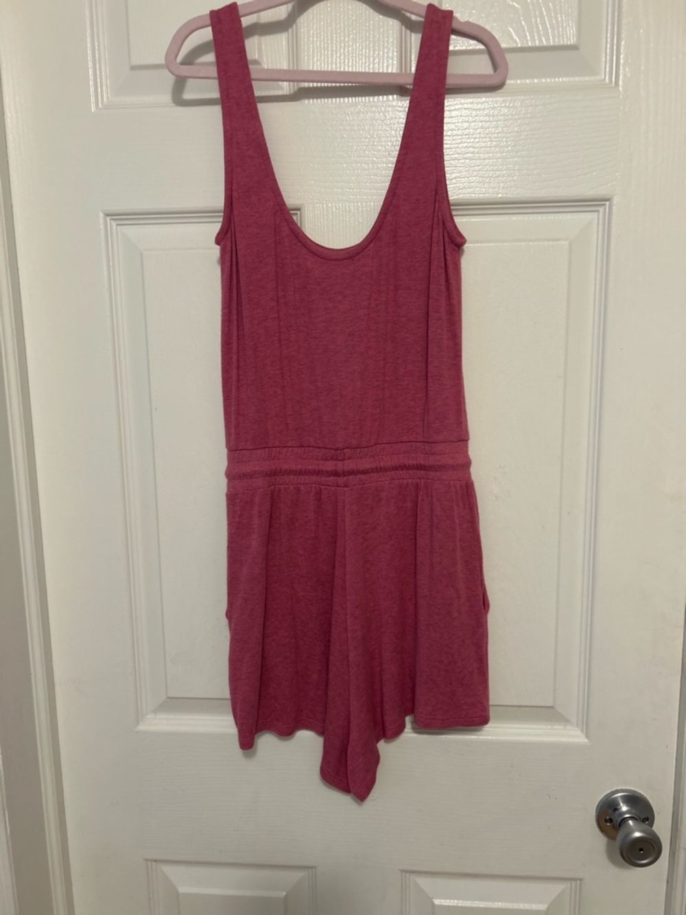 Lovers + Friends Pink Sleeveless Tank Romper - Picture 3 of 6